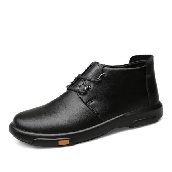 Zapatos Casuales de Cuero Nobuk para Hombre con Suela Flexible - Image 11