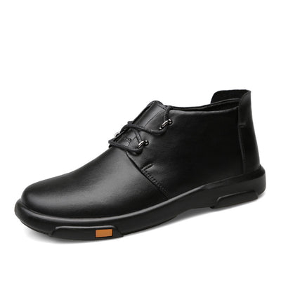 Zapatos Casuales de Cuero Nobuk para Hombre con Suela Flexible - Image 11