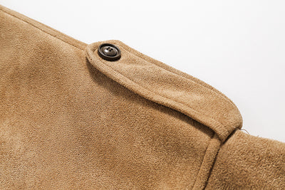 Chaqueta Cardigan Hip-Hop Cuadros con Cuello Tipo Polo - Image 11