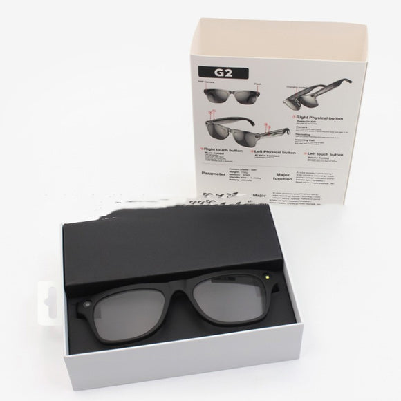 Gafas Inteligentes con Traductor IA en Tiempo Real y Cámara 500MP