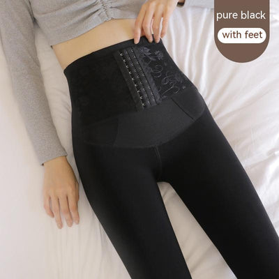 Leggings de Cintura Alta con Forro Polar y Pecho Realzado - Image 4