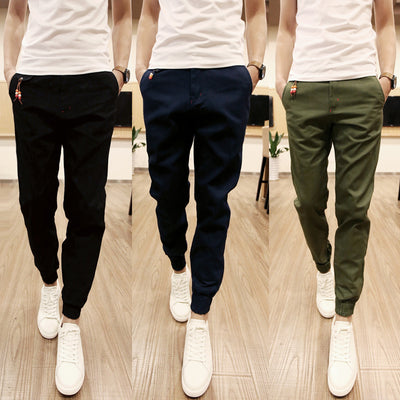 Pantalones de Algodón Rectos para Hombre - Ligeros y Cómodos para Verano