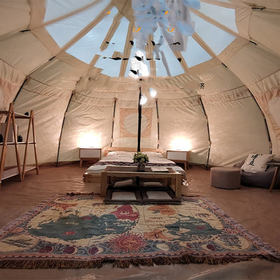 Tienda de Campaña Glamping Premium Netflix para Camping - Image 2