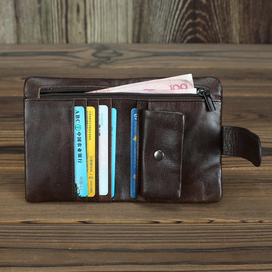 Cartera de Cuero Genuino para Mujer con Múltiples Compartimentos - Image 26