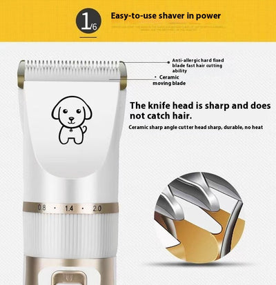 Cortapelo Eléctrico Profesional para Perros y Gatos - Image 17