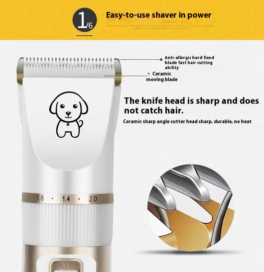 Cortapelo Eléctrico Profesional para Perros y Gatos - Image 17