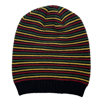 Gorro de Lana Tejido a Rayas - Calidez y Estilo - Image 4