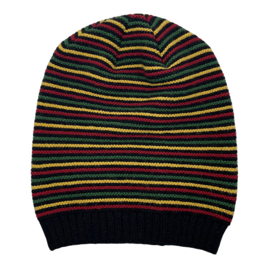 Gorro de Lana Tejido a Rayas - Calidez y Estilo - Image 4