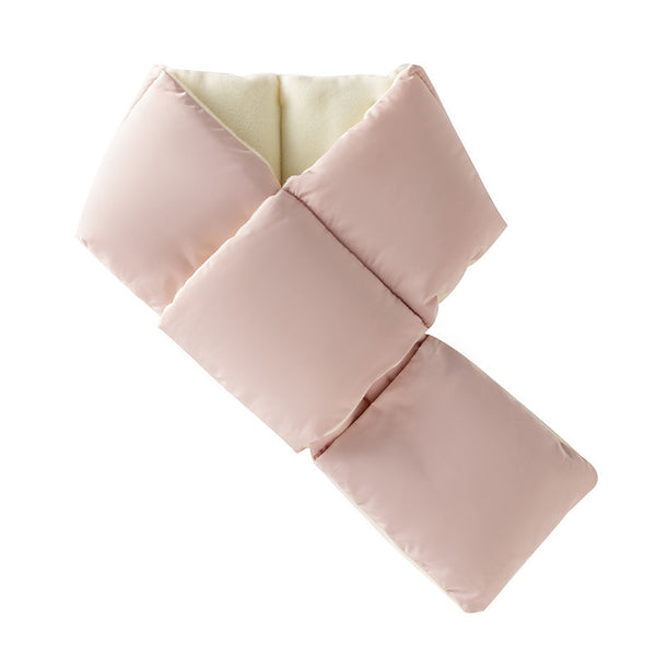 Bufanda Térmica Corta con Bolsillo y Diseño Cruzado para Mujer - Invierno y Deportes