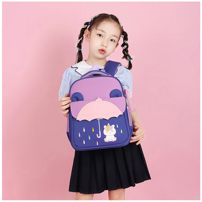 Mochila Escolar Infantil de Contraste para Clases de Preescolar e Intermedio - Image 12