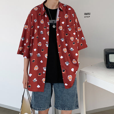 Camisa Manga Corta Estilo Hong Kong - Diseño Japonés Moderno - Image 3