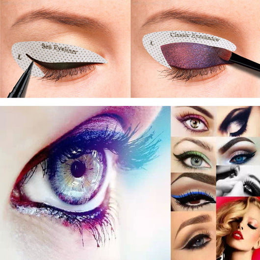 Plantilla de Adhesivos para Sombra de Ojos y Delineador de Precisión - Image 11