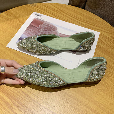 Zapatos de Tacón con Perlitas y Cristales para Mujer - Image 15