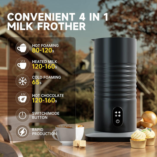 Espumador de Leche Automático con Calentamiento y Enfriamiento - Image 3