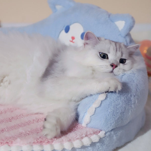 Nido Térmico para Gatos - Cama de Invierno Acogedora