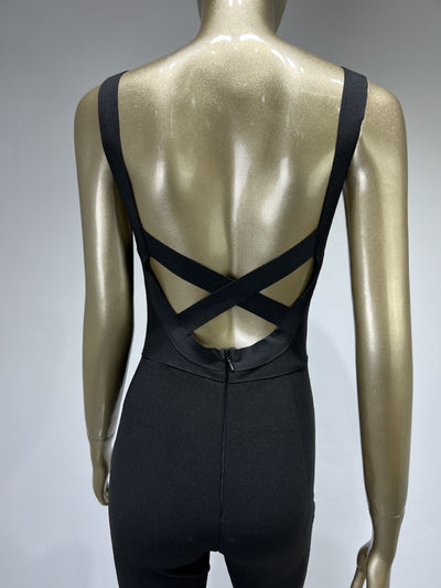 Jumpsuit Bandage Escote Espalda Descubierta Estilo Street - Image 15