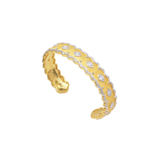 Pulsera de Encaje Cepillado Artesanía Italiana Estilo Europeo - Image 8