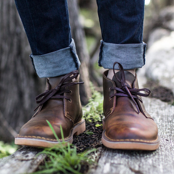 Botas Desert Altas Martin Spring Estilo Británico para Hombre