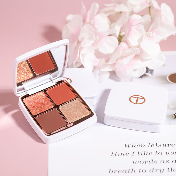 Paleta de Sombras Quad Mate Perlado Innovador