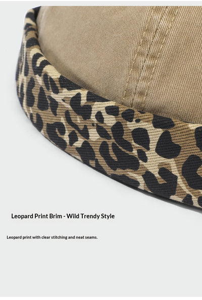 Gorra Streetwear Estampado Leopardo Estilo Americano - Image 11