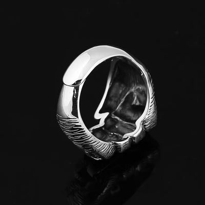 Anillo de Plata Esterlina con Cruz para Dedo Índice - Diseño Pesado Masculino - Image 3
