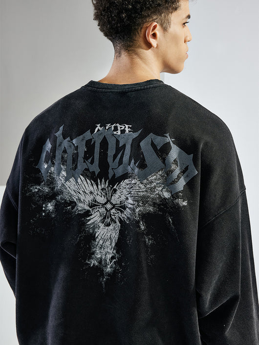 Suéter Cuello Redondo Creative Printing para Hombre - Image 10