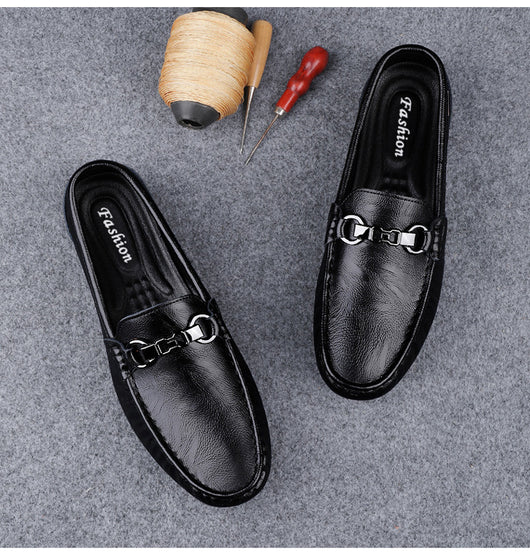 Zapatos Casuales de Cuero con Suela Flexible y Transpirables para Hombre - Image 7