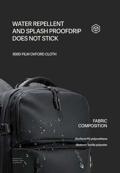 Mochila de Compresión Inteligente para Viajes y Trabajo - Image 8