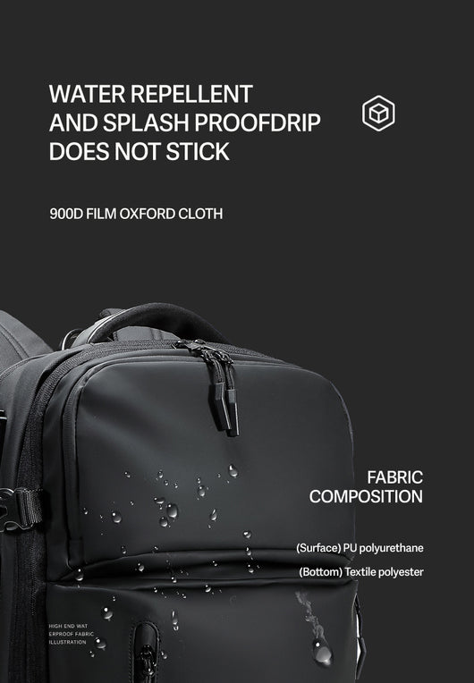 Mochila de Compresión Inteligente para Viajes y Trabajo - Image 8