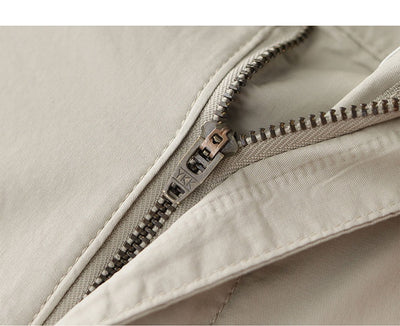 Pantalones Casuales Hombre Verano Transpirables Ajuste Cónico Elástico - Image 18