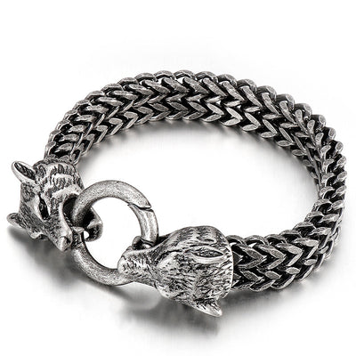 Anillo Calavera Retro en Acero Titanio para Hombre - Image 11
