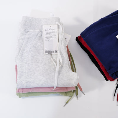 Pantalón Deportivo de Algodón Puro con Forro de Terciopelo y Ajuste en Tobillo - Image 10