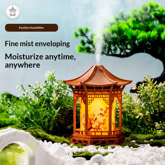Humidificador Mini Estilo Asiático con Salida de Niebla Ultrasónica para Dormitorio - Image 3