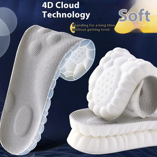 Plantillas Masajeadoras con Soporte de Arco - Absorbe Sudor y Elimina Olores