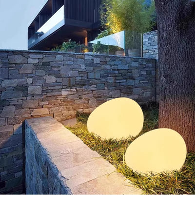 Luz Solar de Piedra Decorativa Impermeable para Exterior - Image 18