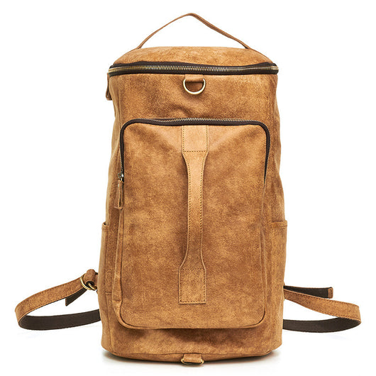 Bolsa de Viaje para Hombre Cuero Genuino Gran Capacidad - Image 7