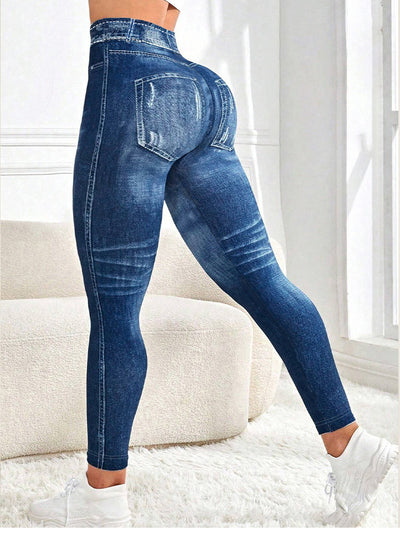 Jeans Deportivos de Alta Elasticidad con Efecto Levantador - Image 9