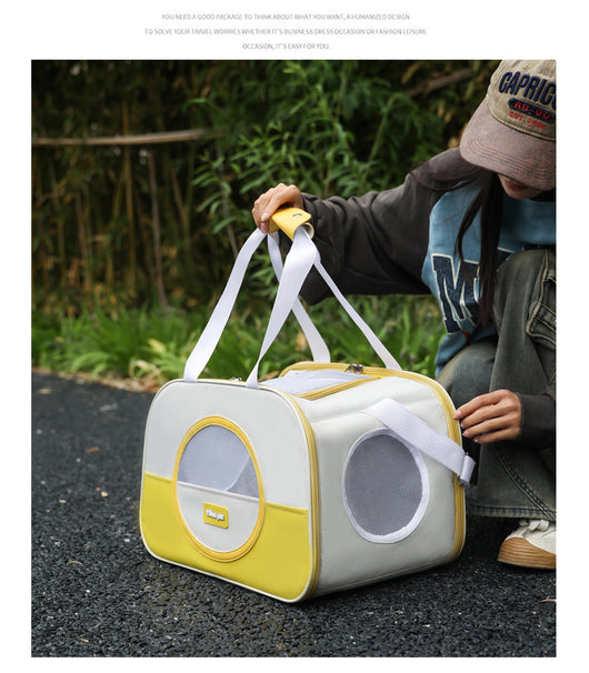 Mochila Transportadora Plegable para Gatos - Gran Capacidad y Respirable - Image 22