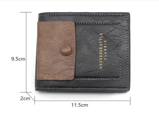 Billetera Retro para Hombre con Gran Capacidad y Múltiples Compartimentos - Image 9