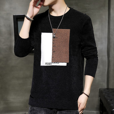 Suéter Tejido de Personalidad para Hombre - Image 10