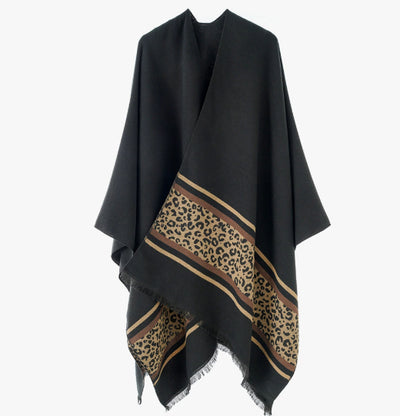 Chal de Seda Jacquard Plateado para Mujer - Image 12