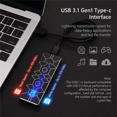 SSD Externo Portátil Ultradelgado