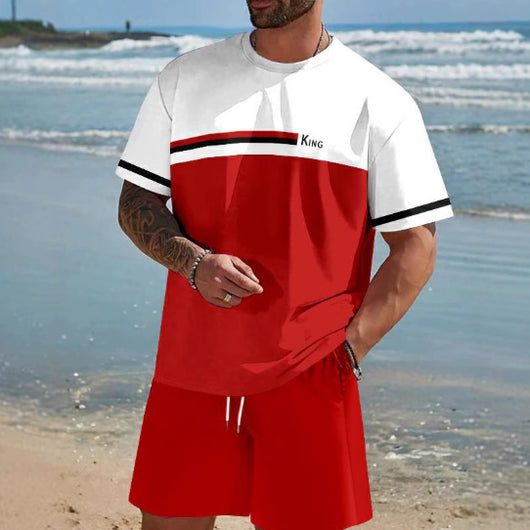 Conjunto Deportivo Fresco para Hombre - Playera y Shorts - Image 7