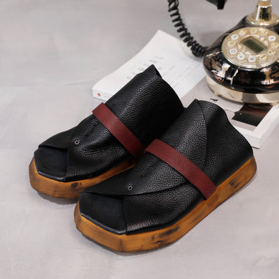 Sandalias y Pantuflas de Cuero Premium - Image 7