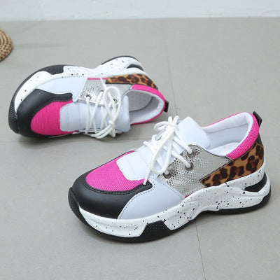 Zapatillas Deportivas Estampado Leopardo Mujer - Comodidad y Estilo - Image 8