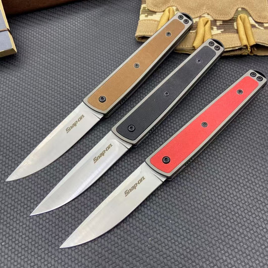 Cuchillo Plegable de Frutas con Diseño Personalizado Hecho a Mano - Image 15
