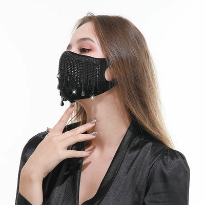 Mascarillas de Tela Decorativas con Personalidad Europea y Americana - Image 10