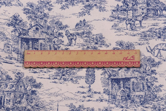 Tela Estampada Azul Vintage con Impresión Digital - Image 9