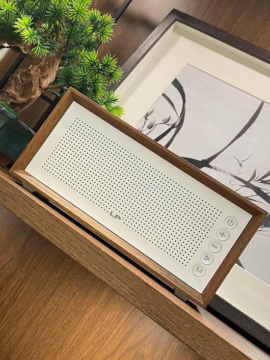 Parlante Bluetooth Retro de Madera con Subwoofer - Image 14