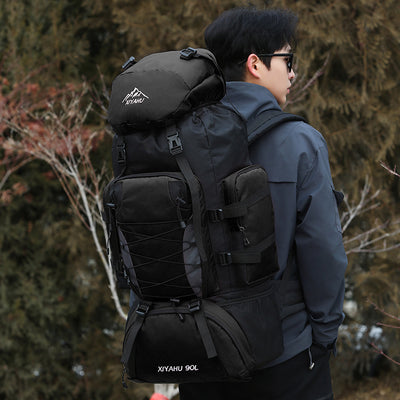Mochila de Senderismo 90L XIYAHU - Resistente al Agua para Trekking y Camping - Image 8